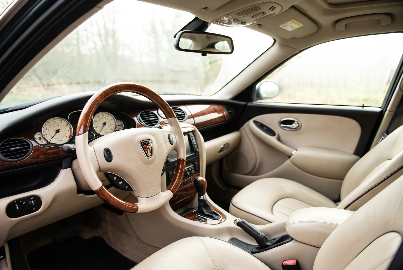 Interieur van een Rover